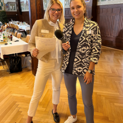 Eva Liedtke und Verena Nirschl auf der EDM Jahresfachkonferenz am Bezirksklinikum Mainkofen